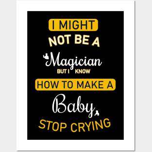 Baby stop Crying Posters and Art